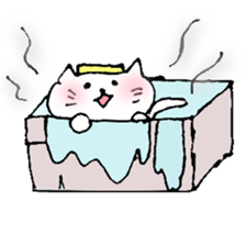 NEKO-SAN HAPPY Sticker sticker #6256059