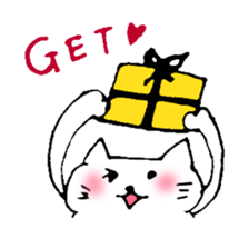 NEKO-SAN HAPPY Sticker sticker #6256066