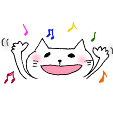 NEKO-SAN HAPPY Sticker sticker #6256069
