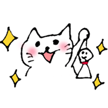 NEKO-SAN HAPPY Sticker sticker #6256078