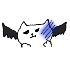 NEKO-SAN HAPPY Sticker sticker #6256079