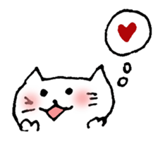 NEKO-SAN HAPPY Sticker sticker #6256085