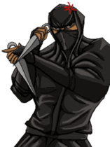 Cool ninja sticker #6256329