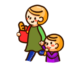 Go for it, it is mom(during child care) sticker #6256396