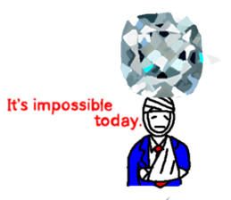 Joke Stone Sticker sticker #6257369