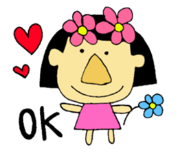 Pretty girl hana sticker #6257457