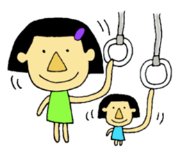 Pretty girl hana sticker #6257463