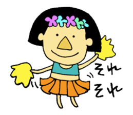 Pretty girl hana sticker #6257475