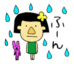 Pretty girl hana sticker #6257476