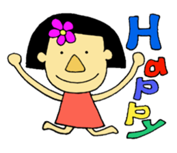 Pretty girl hana sticker #6257491