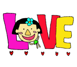 Pretty girl hana sticker #6257493