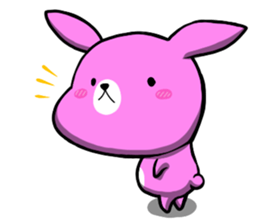 English dayama rabbit sticker #6257535