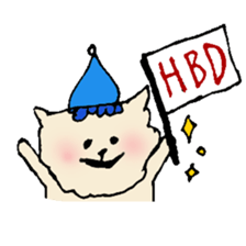 Pomeranian of foo sticker #6257605