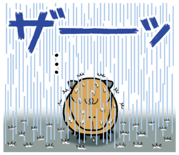 Daily Life of  of a Stray  Capybara (2) sticker #6257671