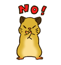 lovery hamster sticker #6257697