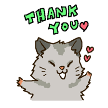 lovery hamster sticker #6257698