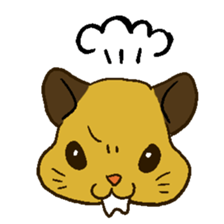 lovery hamster sticker #6257699