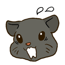 lovery hamster sticker #6257703