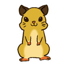 lovery hamster sticker #6257705