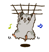 lovery hamster sticker #6257730