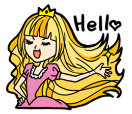 call me princess sticker #6258019