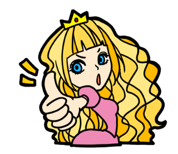 call me princess sticker #6258024