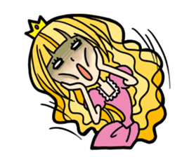 call me princess sticker #6258028