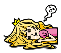 call me princess sticker #6258031