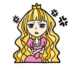 call me princess sticker #6258032