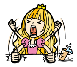 call me princess sticker #6258033