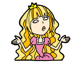 call me princess sticker #6258035