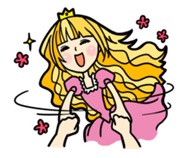 call me princess sticker #6258037