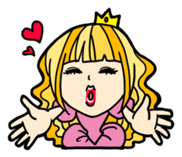 call me princess sticker #6258039