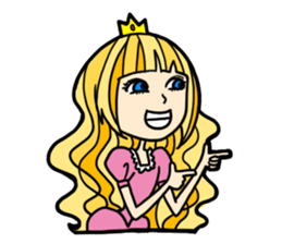 call me princess sticker #6258041