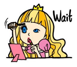 call me princess sticker #6258045