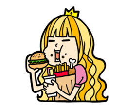 call me princess sticker #6258048