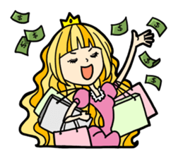 call me princess sticker #6258050