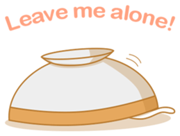 Cat in a bowl sticker #6258211