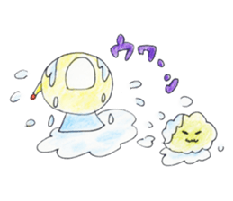 Alien love stamp sticker #6258353