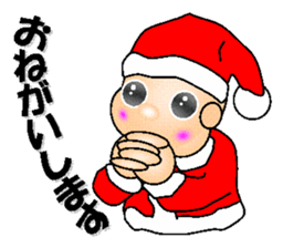 Cute Santa of the day sticker #6258442