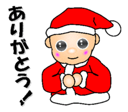 Cute Santa of the day sticker #6258450