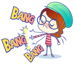 Naughty Naughty Girl 3 sticker #6258711