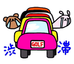 Favorite golf!!2 sticker #6259180