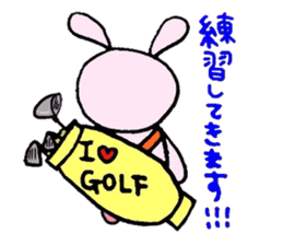 Favorite golf!!2 sticker #6259206