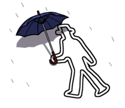 White line guys sticker #6259219