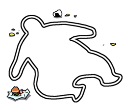 White line guys sticker #6259227