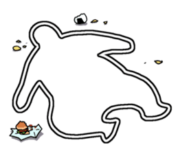 White line guys sticker #6259227