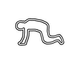 White line guys sticker #6259229