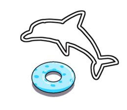 White line guys sticker #6259232