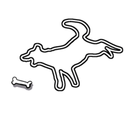 White line guys sticker #6259235